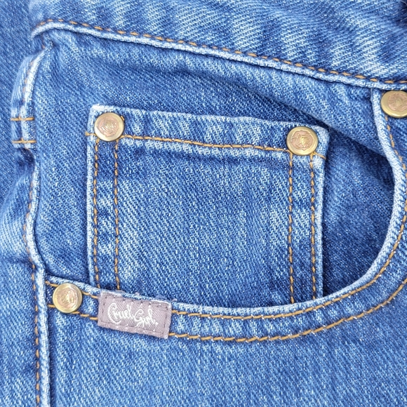 EUC Cruel Girl Slim Fit Bootcut Jeans Women's Size 01 Regular Light Blue Wash - Picture 4 of 12